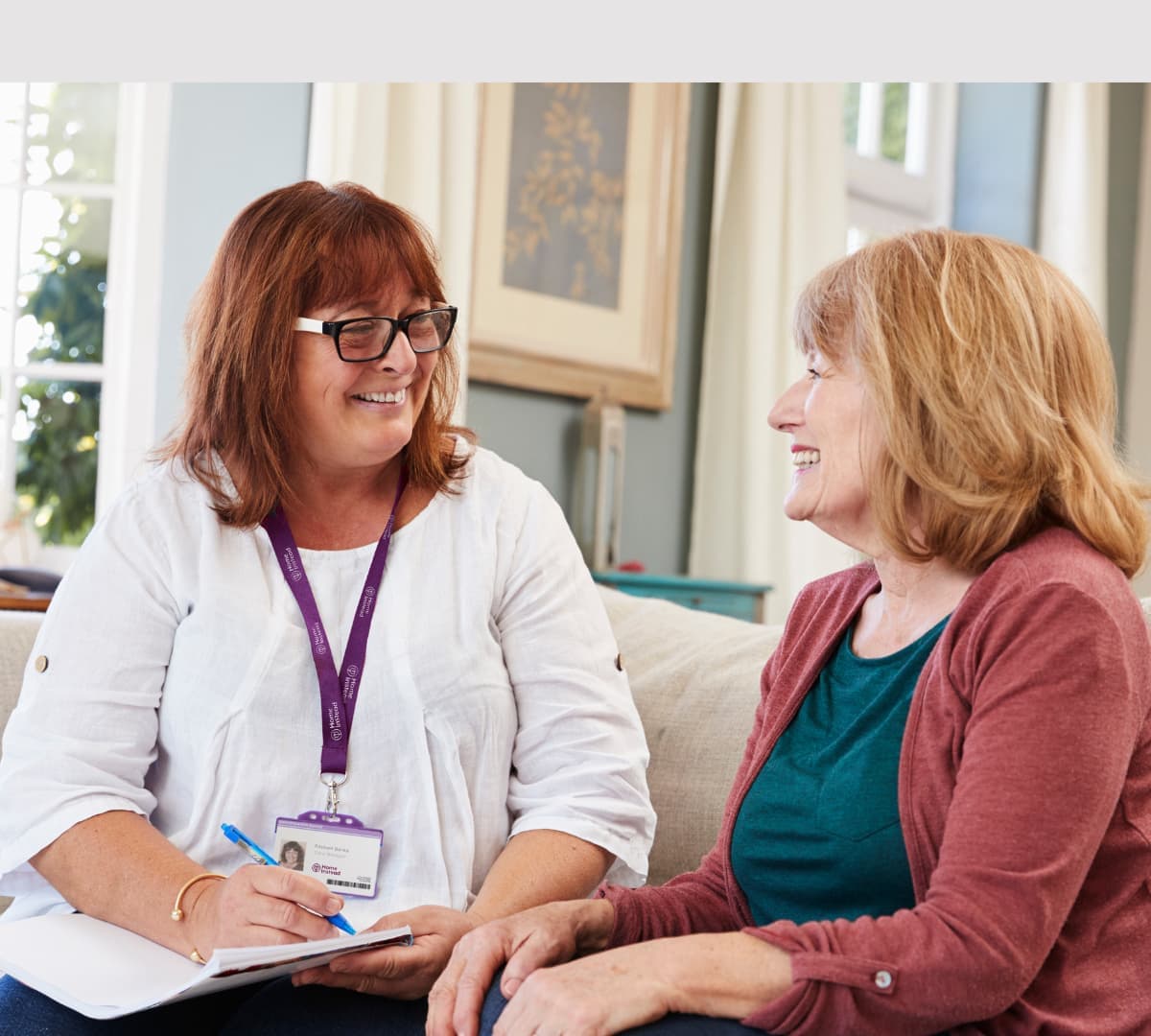 How we have a care conversation with you and your family in Nottingham