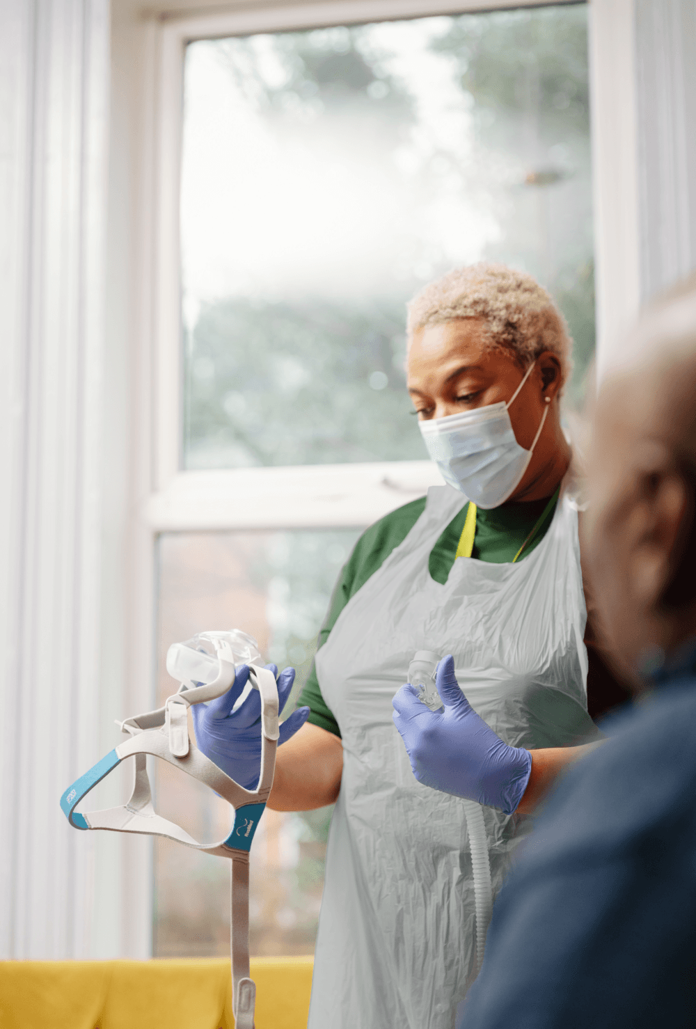 care for ventilated patient