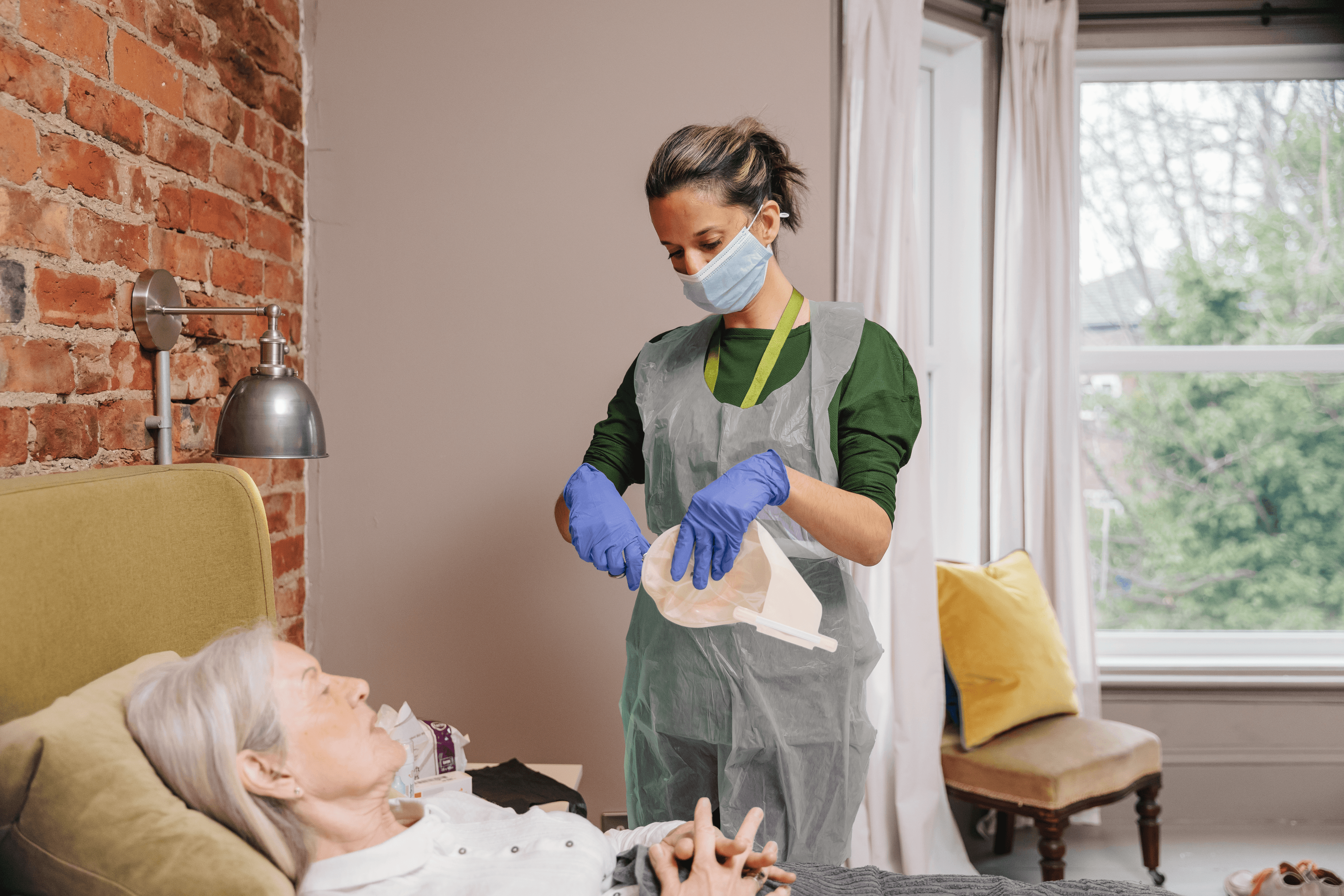 Hospice care at home