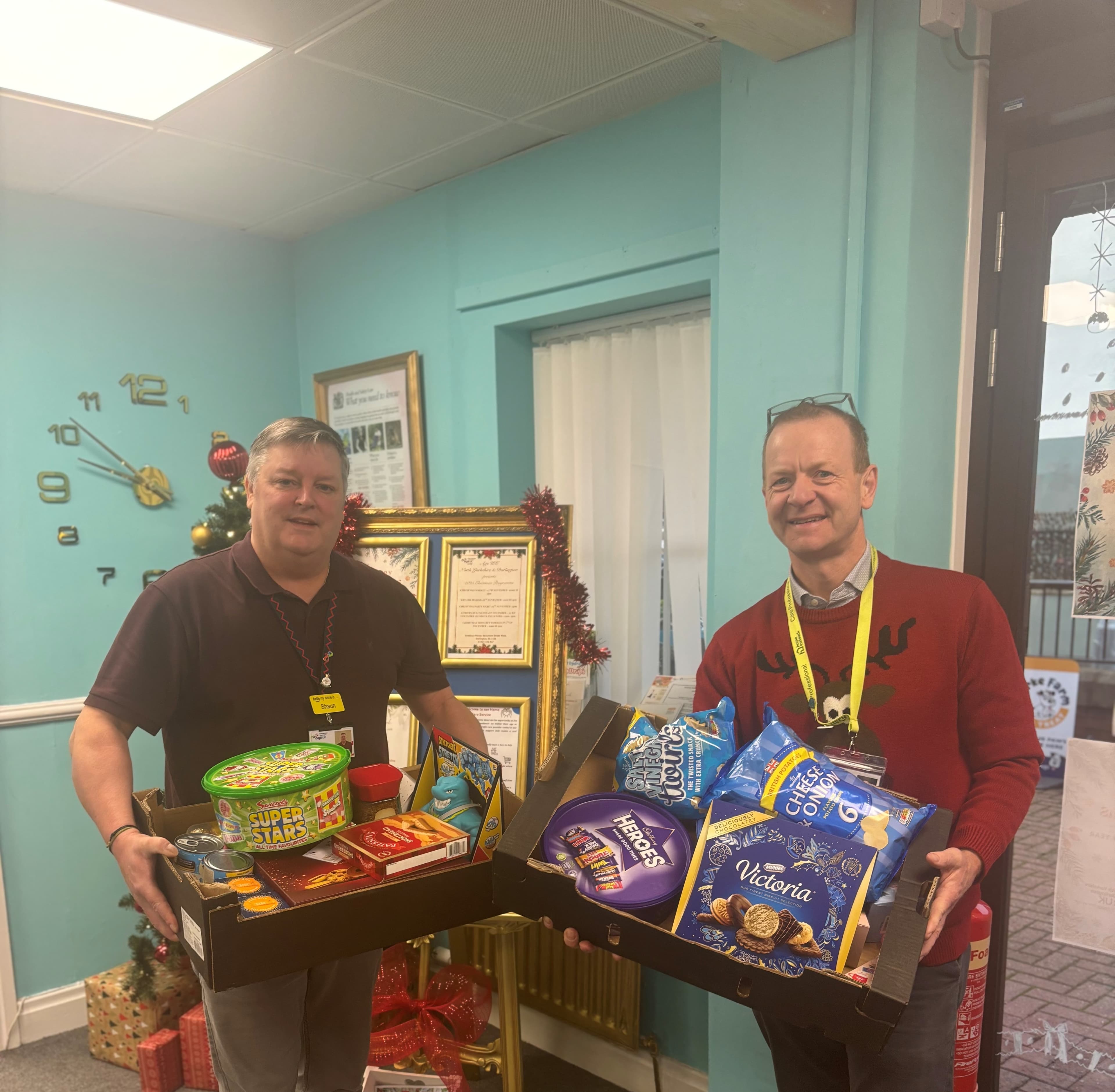 Be A Santa - Home Instead collects Christmas gifts for Age UK and Salvation Army