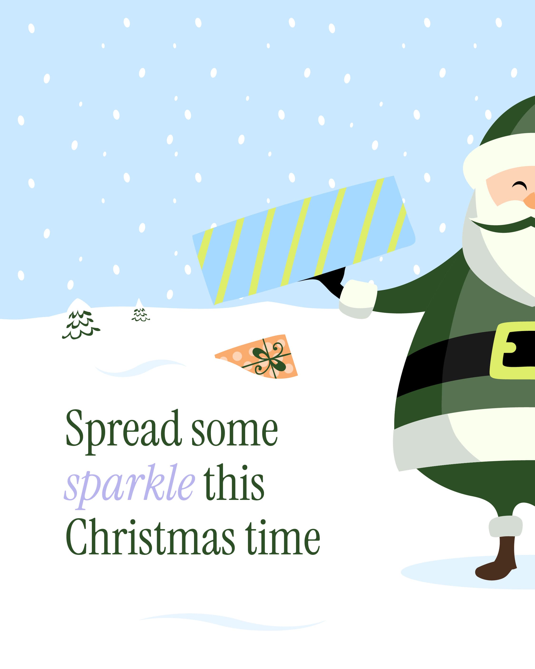 Be a Santa: Spreading a little Sparkle this Christmas!