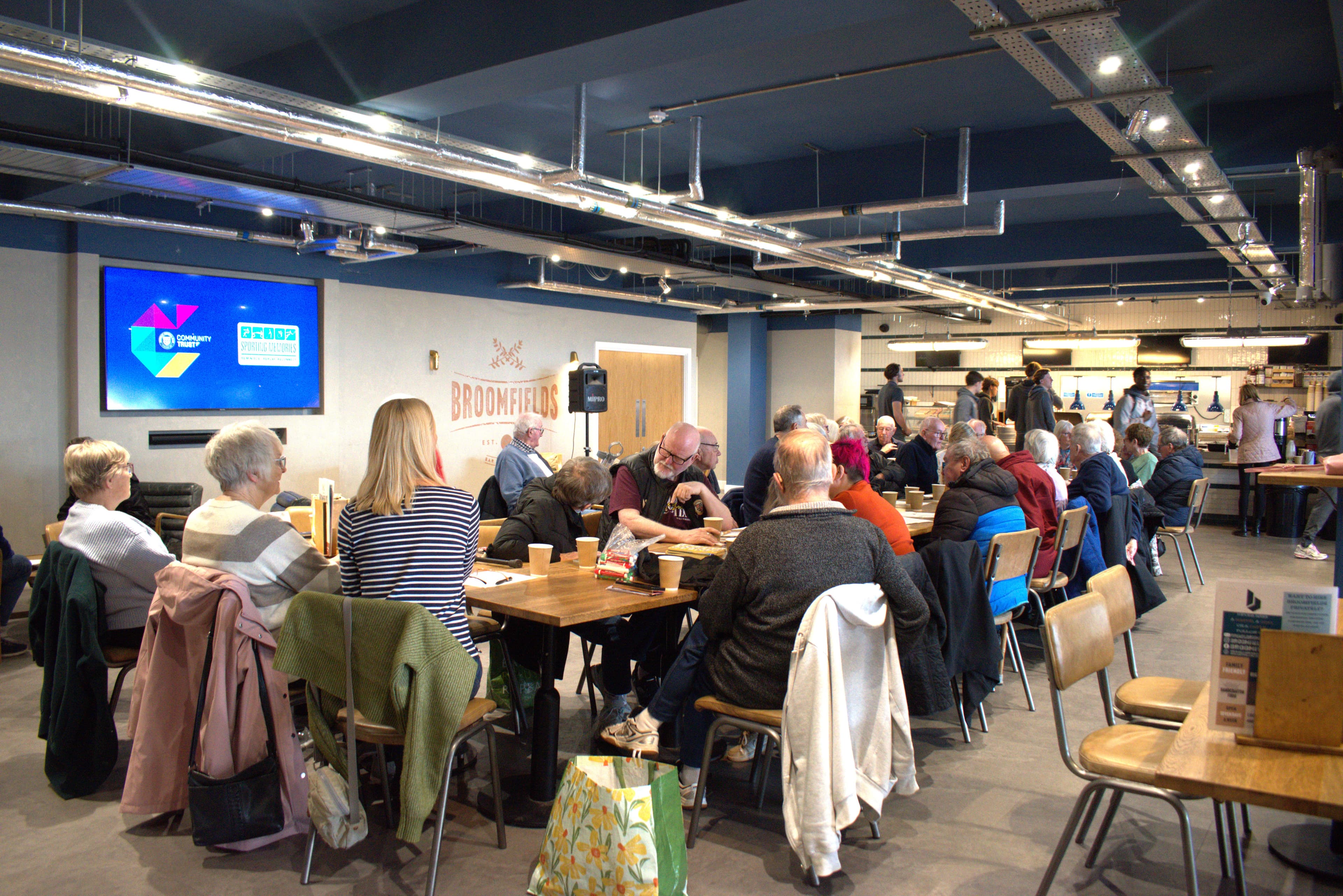 Bringing people together through conversation, connection and community