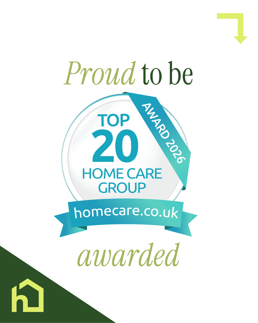 Proud to be Top 20 HomeCare Group