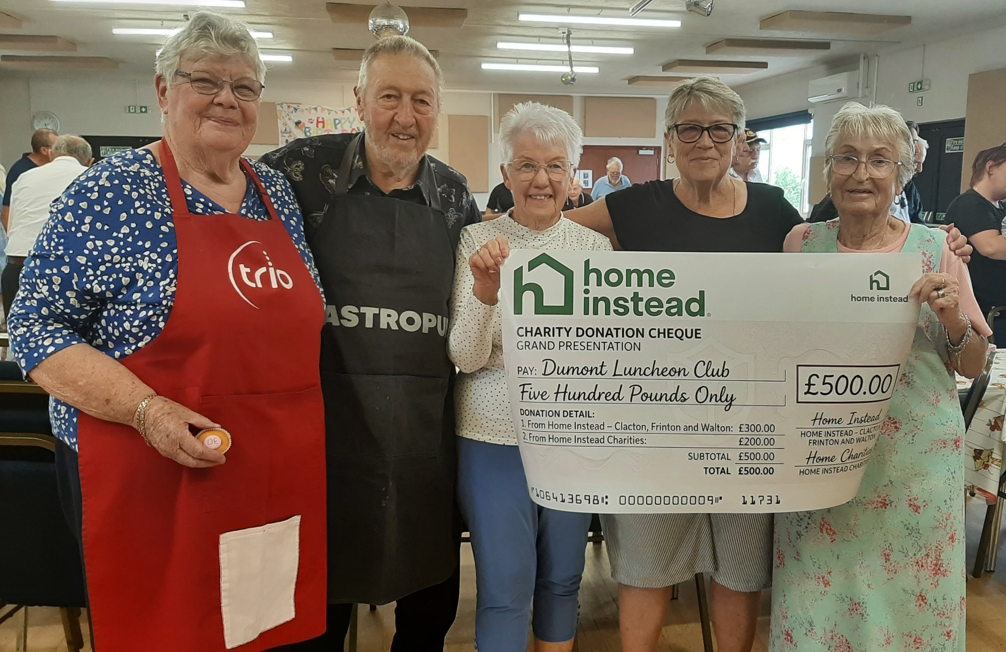 Home Instead backs Dumont Luncheon Club's 30th Year