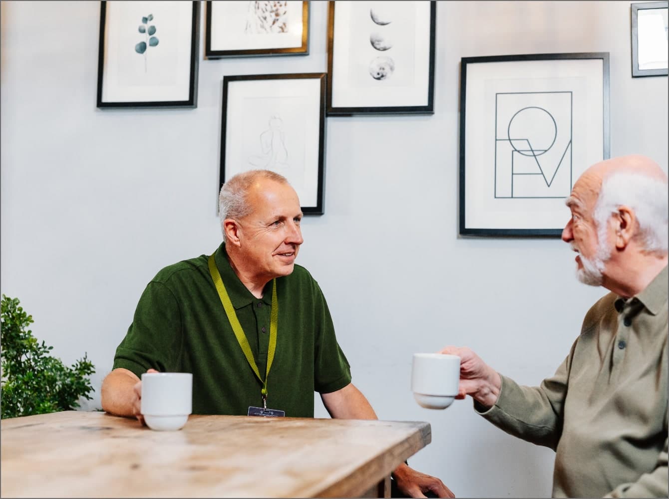 Care Professional and client - Home Instead