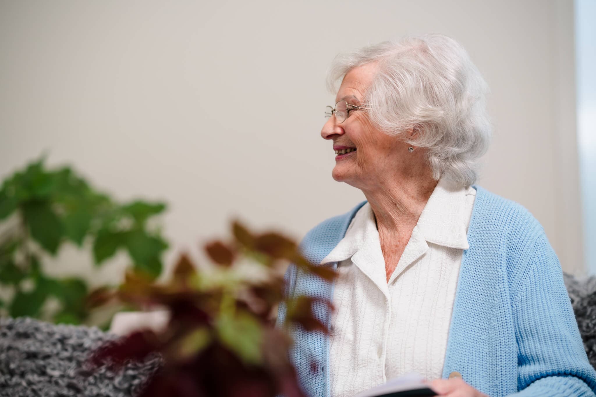 Care at home and home care client Beckenham