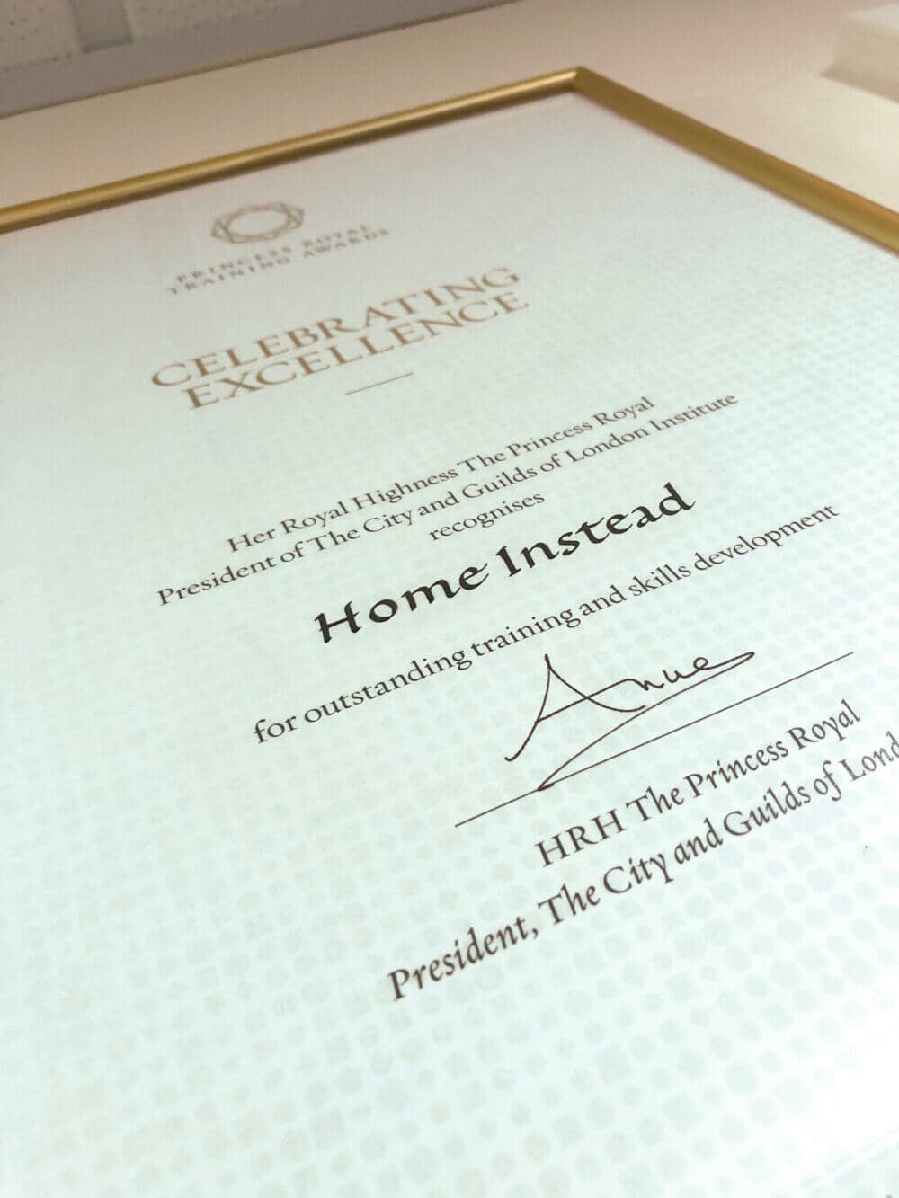 2016 Princess Royal Training