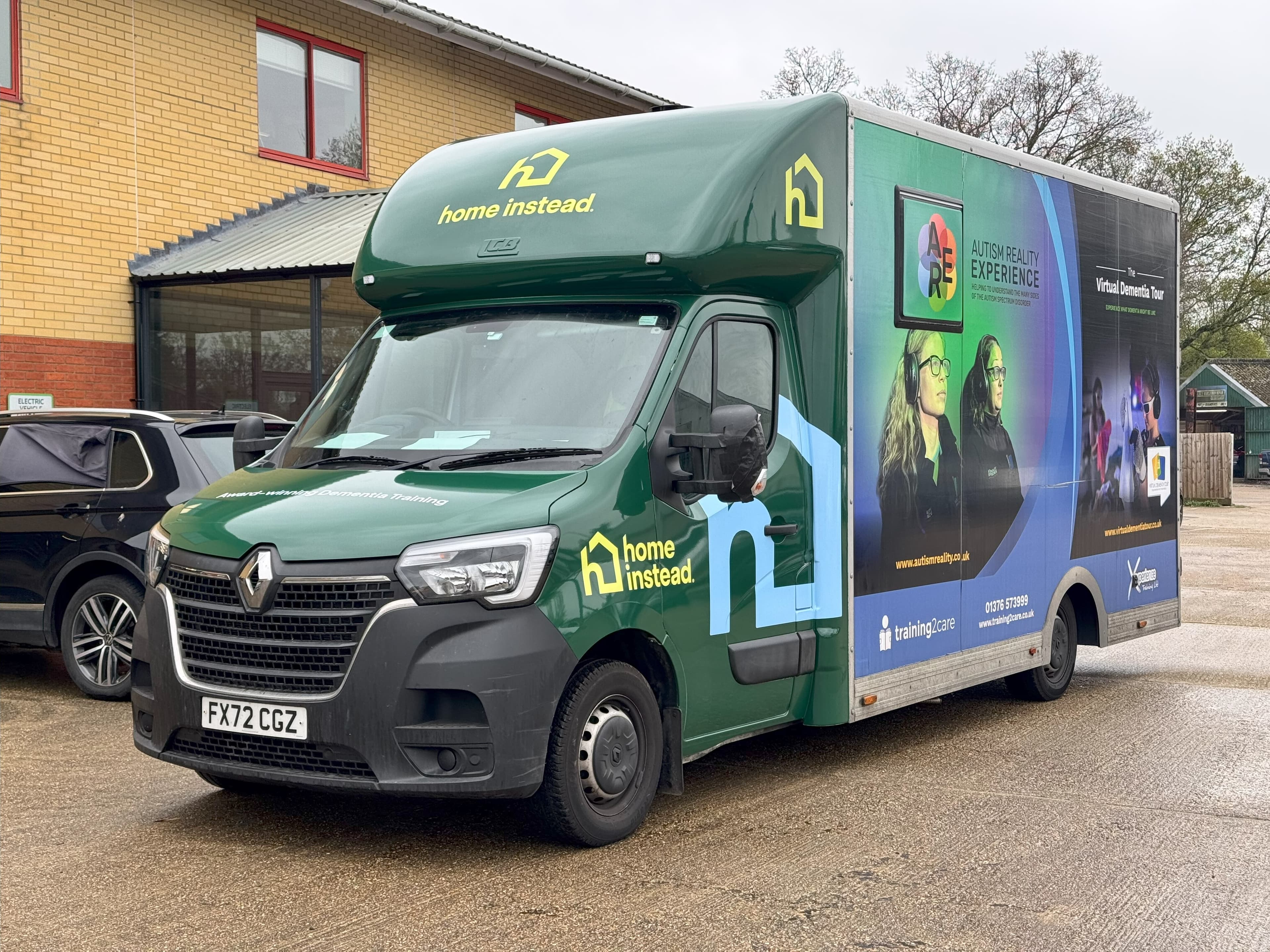 Stepping into the shoes of someone with dementia with Training2Care’s Dementia Bus