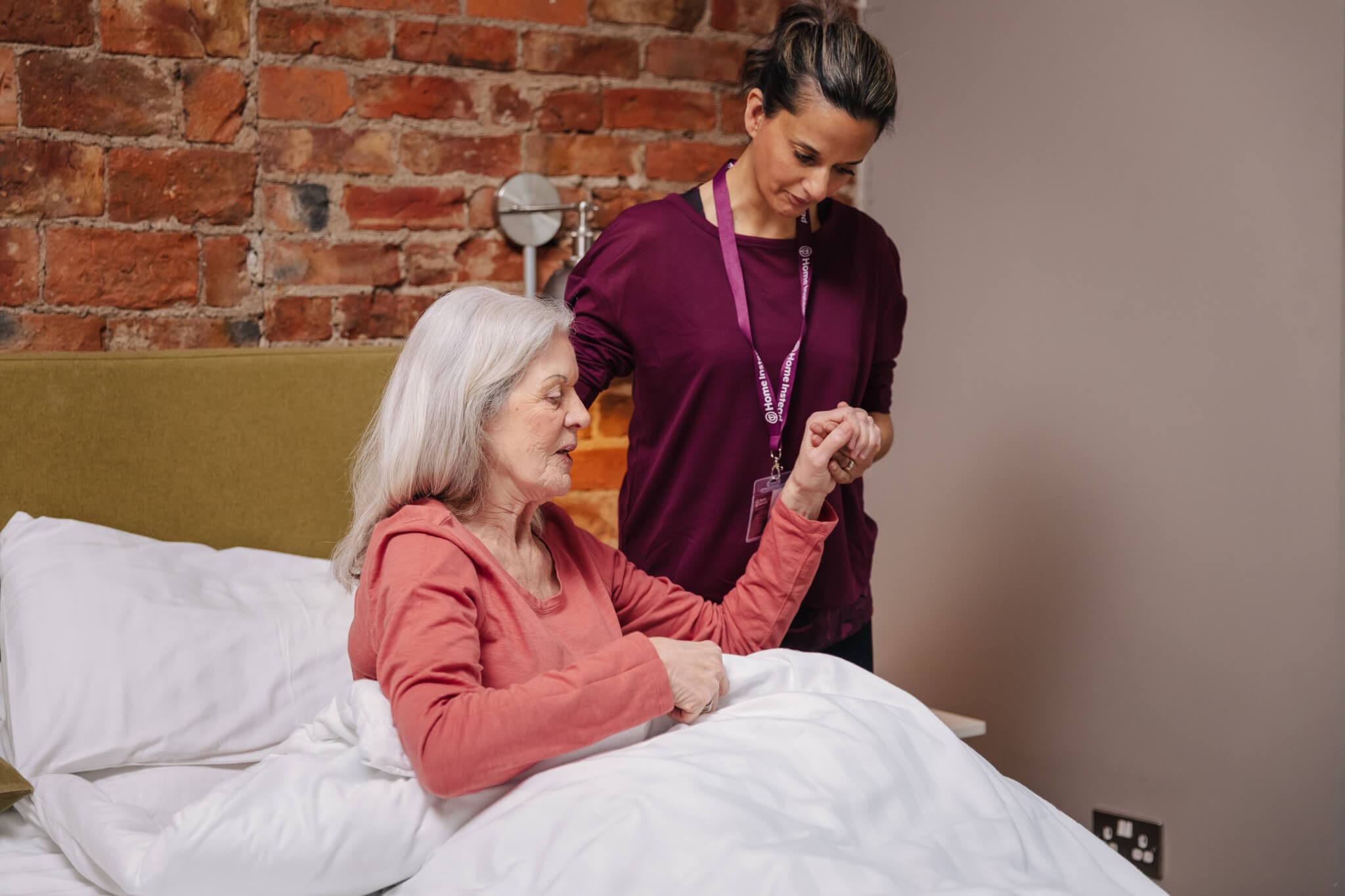 Home Instead Care Professional live-in care