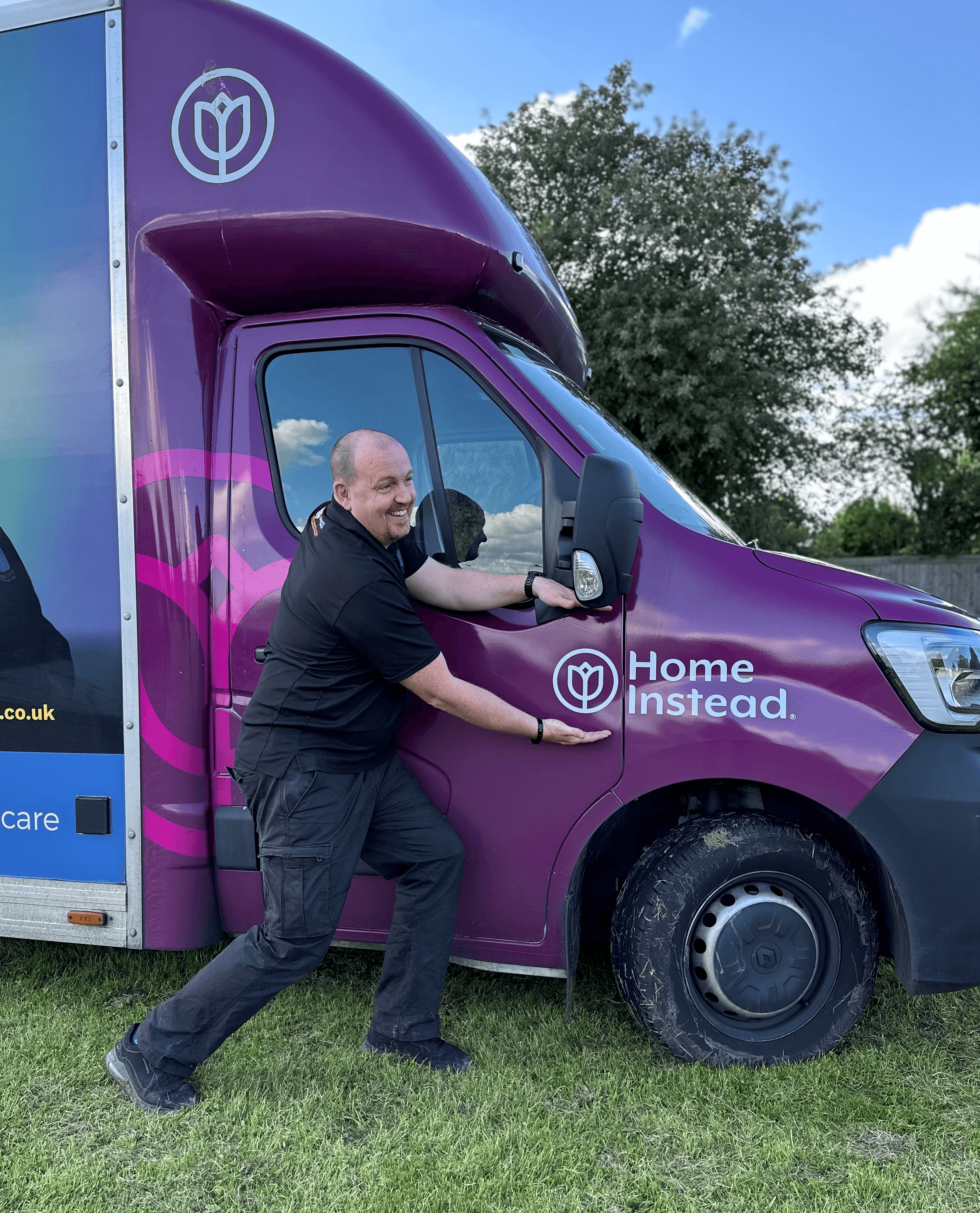 Home Instead North Herts Autism Awareness Experience Bus with the Trainer