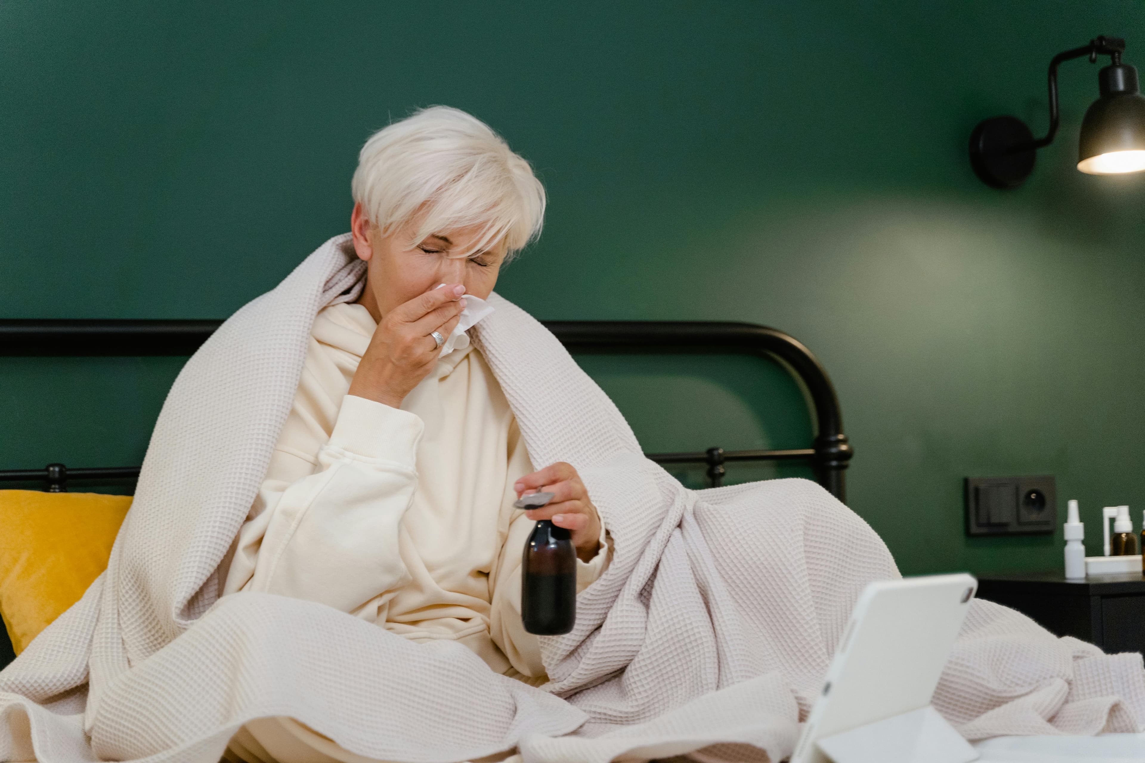 Handling COVID, colds and flu in older adults