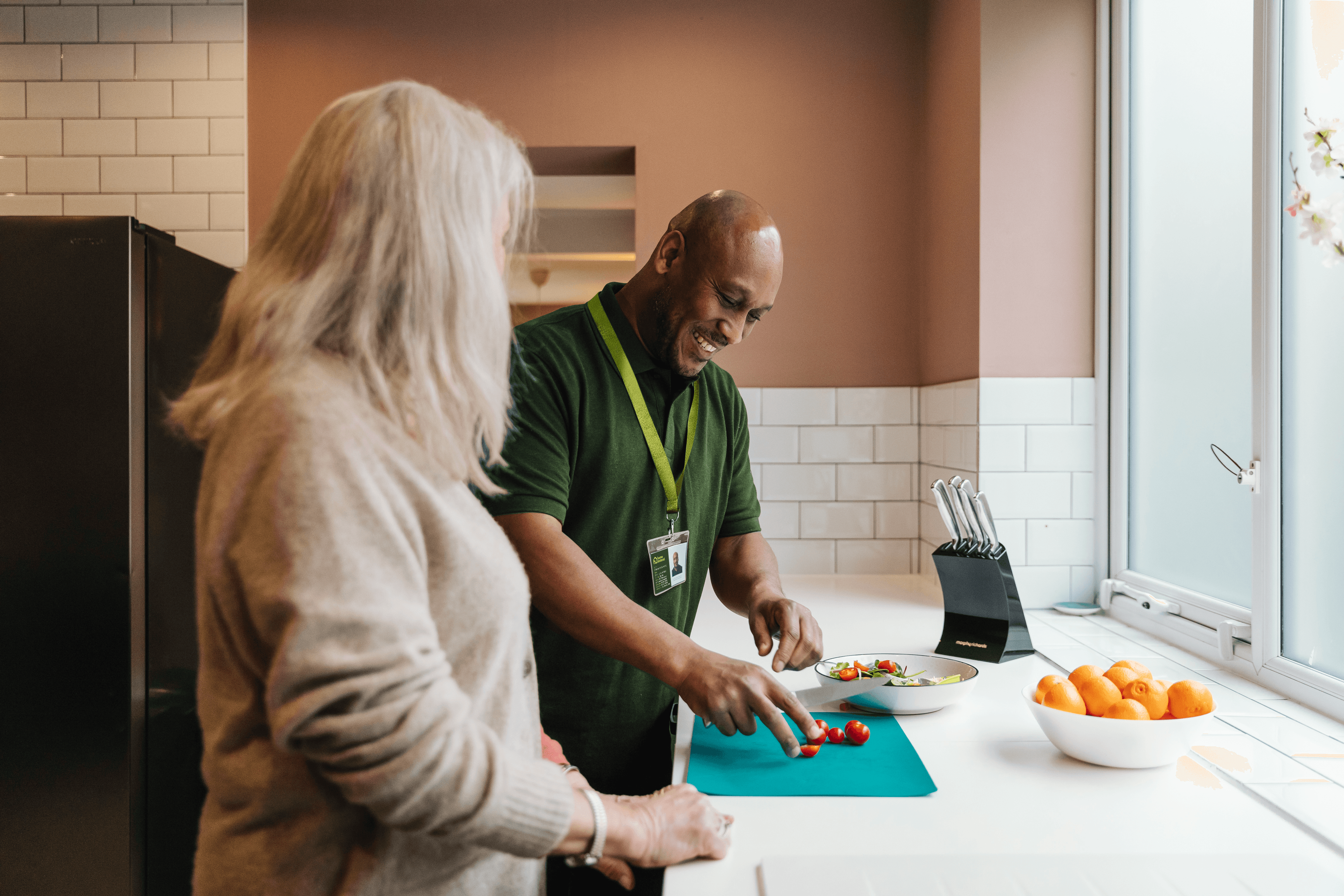 Why do the elderly have trouble swallowing?