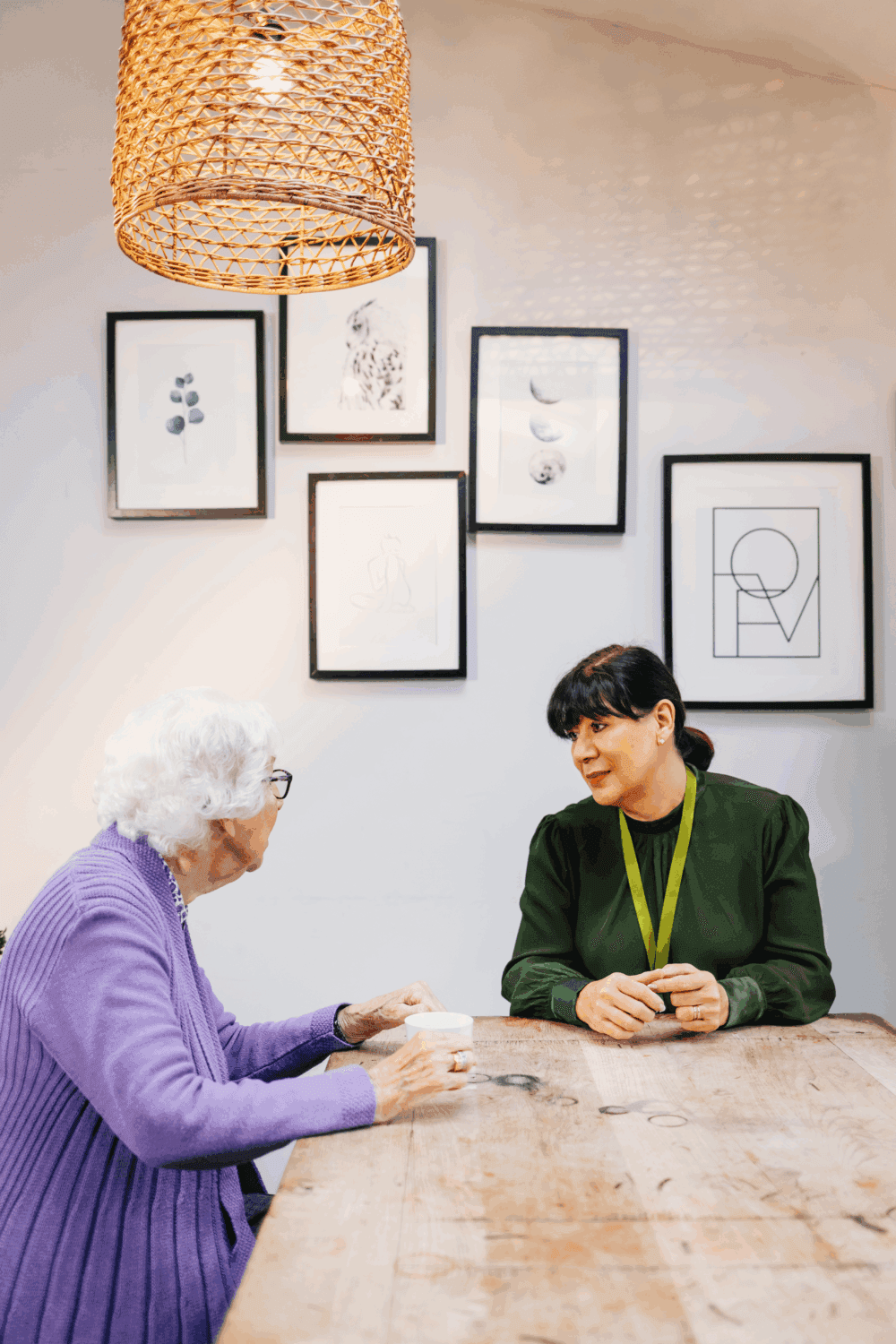 sitting service for the elderly