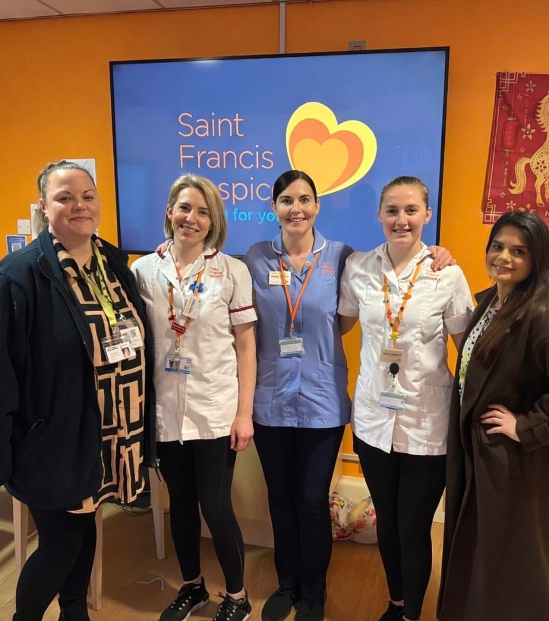Home Instead Romford Visits Saint Francis Hospice Dementia Support Group