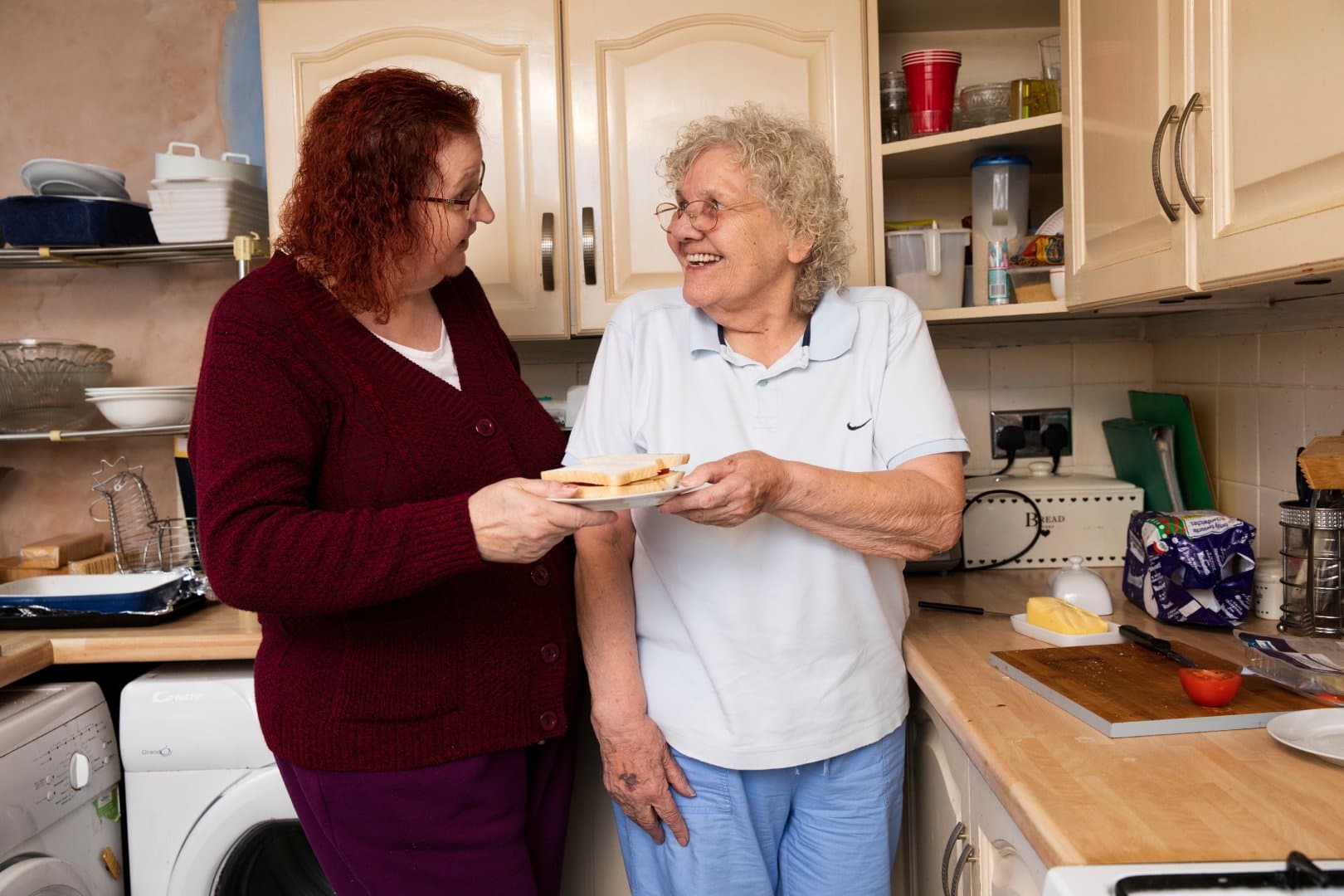 The Impact of Regular Social Interaction on Well-being at Home