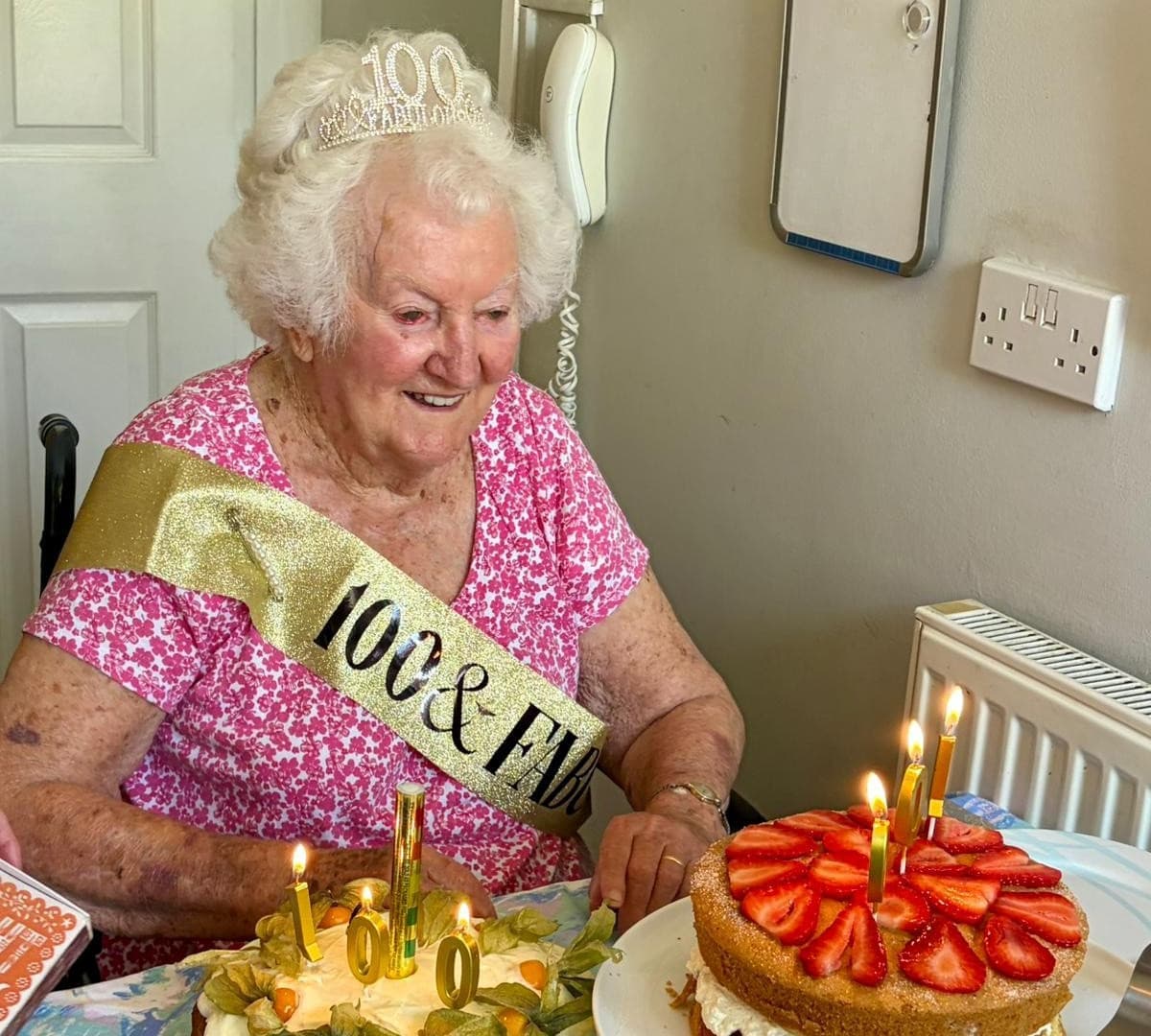 Celebrating Mrs N’s 100th Birthday