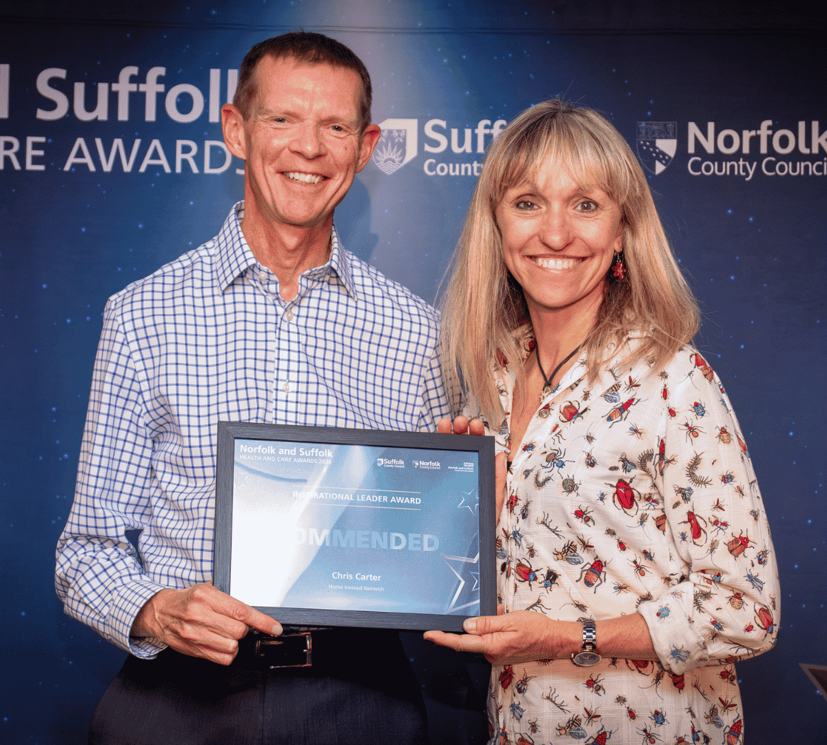Home Instead Norwich Leader Commended for Inspirational Leadership