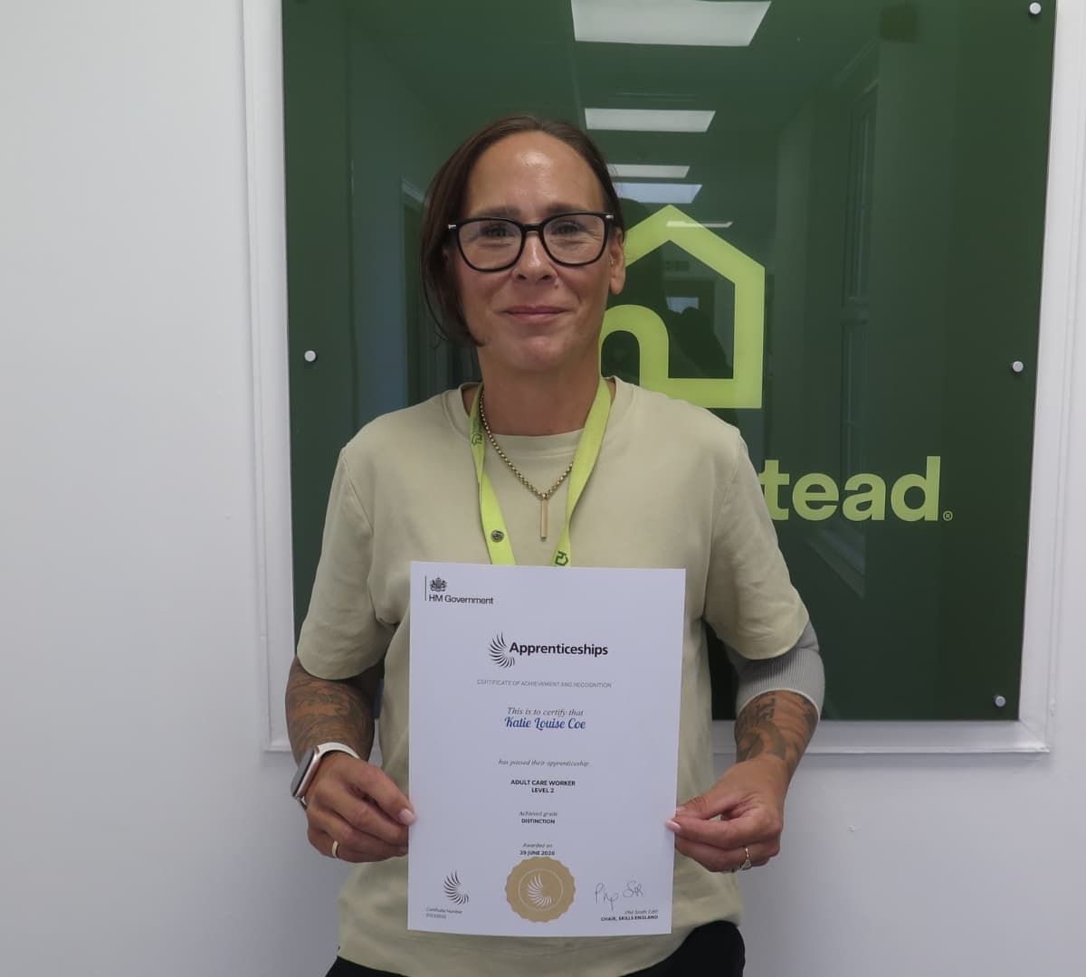 Building a Career in Care in Norwich: Kate’s Apprenticeship Journey