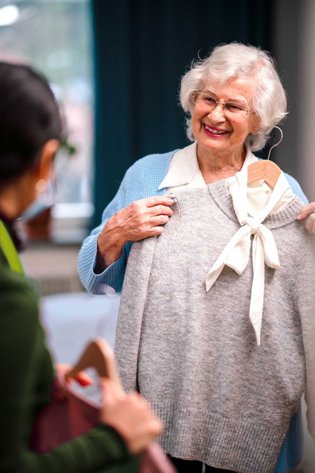 Client & Care Pro manage clothes