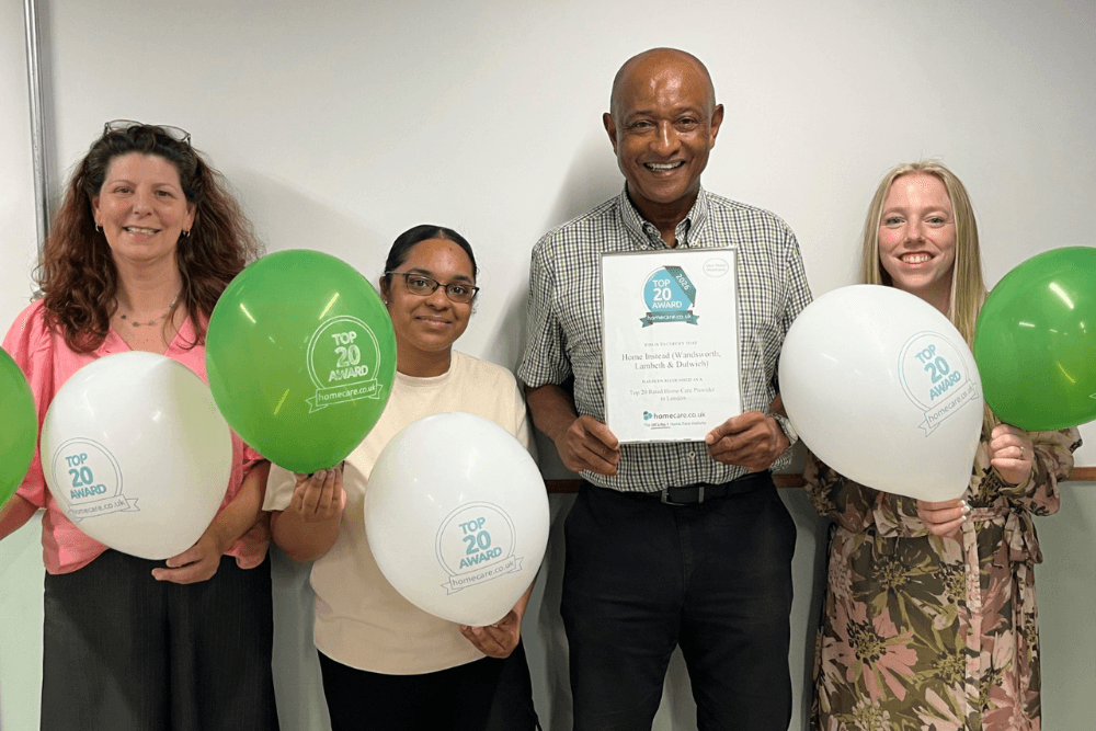 Home Instead Wandsworth, Lambeth & Dulwich Named Among London's Top 20 Home Care Providers for 2026