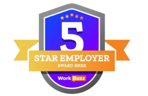 WorkBuzz 5 star employer